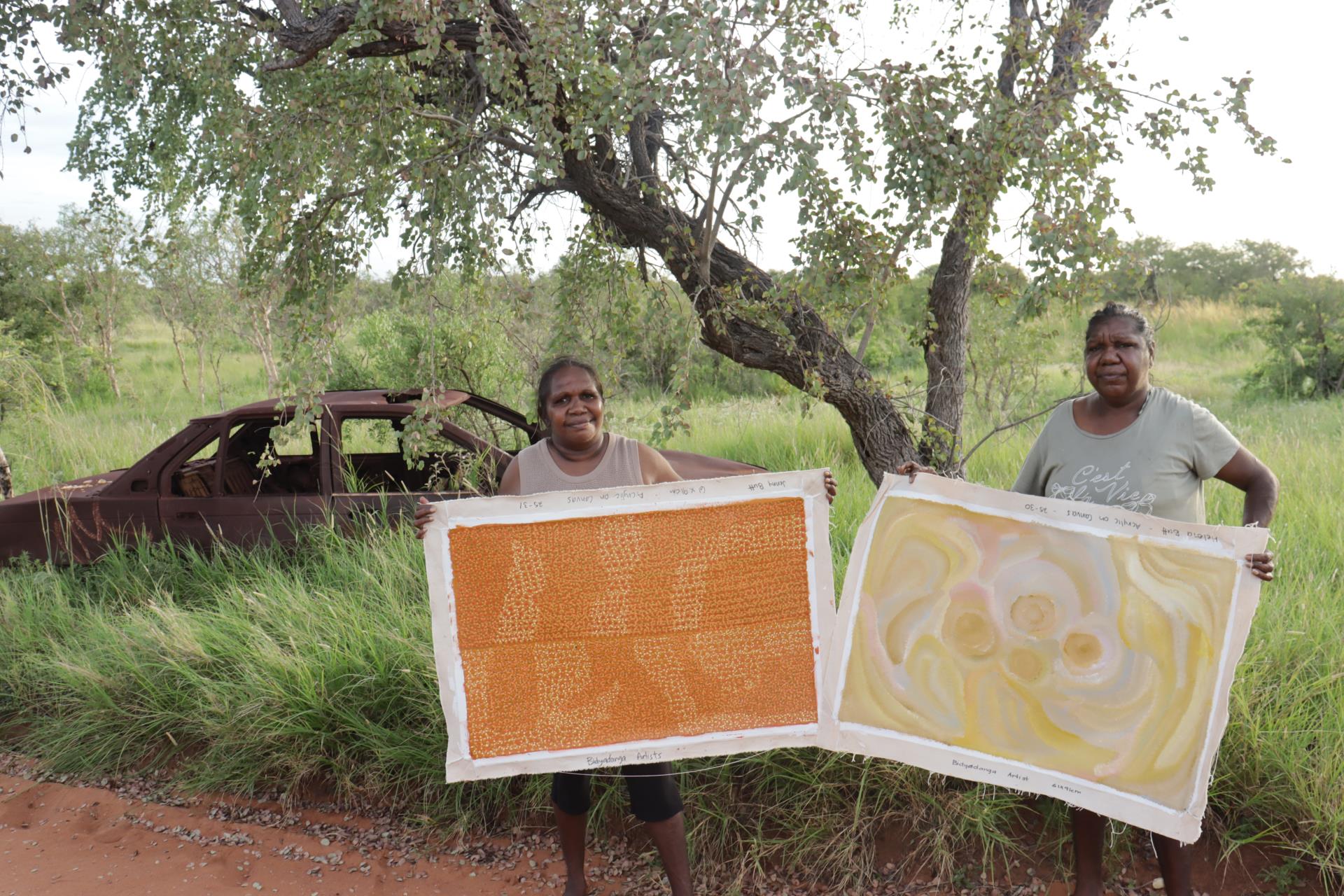 Kiarah Mandijalu-Jadai’s artwork for the Shinju Art Awards